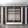 HANAH HOME Ormar orah bela boja BA133 3907 - slika 5