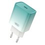 XO XO kućni punjač od 30W 1x USB-C BLUE-WHITE + cable USB-C - Lightning - slika 1
