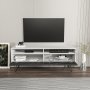 HANAH HOME TV polica Flay White Black - slika 3