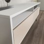 HANAH HOME TV polica Flay White Beige - slika 4