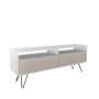 HANAH HOME TV polica Flay White Beige - slika 5