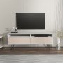 HANAH HOME TV polica Flay White Beige - slika 1