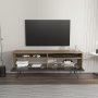 HANAH HOME TV polica Flay Walnut Black - slika 3
