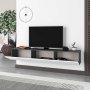 HANAH HOME TV polica Francy 180 Anthacite White - slika 2