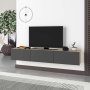 HANAH HOME TV polica Francy 180 Sapphire Oak Anthracite - slika 1
