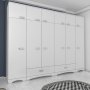 HANAH HOME Beli ormar BA133 3851 - slika 3