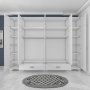 HANAH HOME Beli ormar BA133 3851 - slika 5