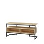 HANAH HOME TV polica Merrion Black Oak - slika 5