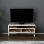 HANAH HOME TV polica Merrion White Oak - slika 1