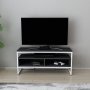 HANAH HOME TV polica Merrion White Anthracite - slika 1