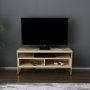 HANAH HOME TV polica Merrion Gold Oak - slika 1