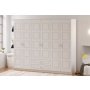 HANAH HOME Mat beli ormar Rb 003 (167RAB1175) - slika 1