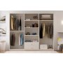 HANAH HOME Mat beli ormar Rb 003 (167RAB1175) - slika 3
