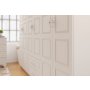 HANAH HOME Mat beli ormar Rb 003 (167RAB1175) - slika 4