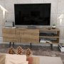 HANAH HOME TV polica Ronas Walnut - slika 1