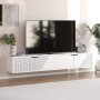 HANAH HOME TV polica Parla - White - slika 3