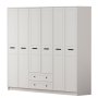 HANAH HOME Ormar mat bela boja Rb 168 01 007 - slika 4