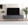 HANAH HOME TV polica Parla - Anthracite - slika 1