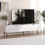 HANAH HOME TV polica Dore White - slika 3