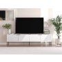HANAH HOME TV polica Dore White - slika 1