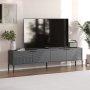 HANAH HOME TV polica Dore Anthracite - slika 3