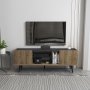 HANAH HOME TV polica Ekvador Walnut Black - slika 1