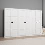 HANAH HOME Beli ormar Lucas 1600 88 - slika 2