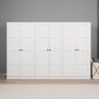 HANAH HOME Beli ormar Lucas 1600 88 - slika 1