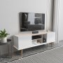 HANAH HOME TV polica Ekvador White Beige - slika 2