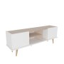 HANAH HOME TV polica Ekvador White Beige - slika 4
