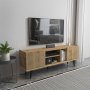 HANAH HOME TV polica Ekvador Oud Oak - slika 2