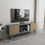 HANAH HOME TV polica Ekvador Light Brown Green - slika 2