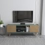 HANAH HOME TV polica Ekvador Light Brown Green - slika 1