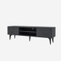 HANAH HOME TV polica Brendon Anthracite - slika 3