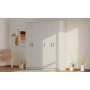 HANAH HOME Beli mat ormar Rb 185 04 - slika 1