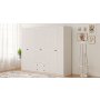 HANAH HOME Ormar mat bela boja Rb 064 01 - slika 1
