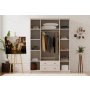 HANAH HOME Mat beli ormar Rb 106 - slika 4