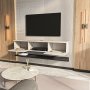 HANAH HOME TV polica Elia Ephesus White - slika 3