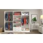 HANAH HOME Ormar mat bela boja Rb 018 - slika 3
