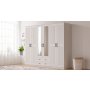 HANAH HOME Ormar mat bela boja Rb 075 (167RAB1184) - slika 1