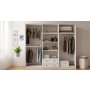 HANAH HOME Ormar mat bela boja Rb 075 (167RAB1184) - slika 3