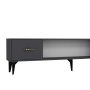 HANAH HOME TV polica Sinta Anthracite Gold - slika 5