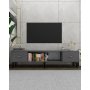 HANAH HOME TV polica Sinta Anthracite Silver - slika 1