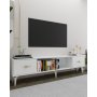 HANAH HOME TV polica Sinta White Gold - slika 2