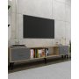 HANAH HOME TV polica Sinta Sapphire Oak Anthracite Gold - slika 2