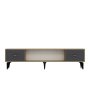 HANAH HOME TV polica Sinta Sapphire Oak Anthracite Gold - slika 3
