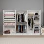 HANAH HOME Ormar bele boje Lucas 1600 89 - slika 3