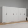 HANAH HOME Ormar beli Kardelen 1600 109 - slika 2