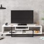 HANAH HOME TV polica Asal (150) White Black - slika 2