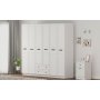 HANAH HOME Mat beli ormar Rb 168 01 006 - slika 1